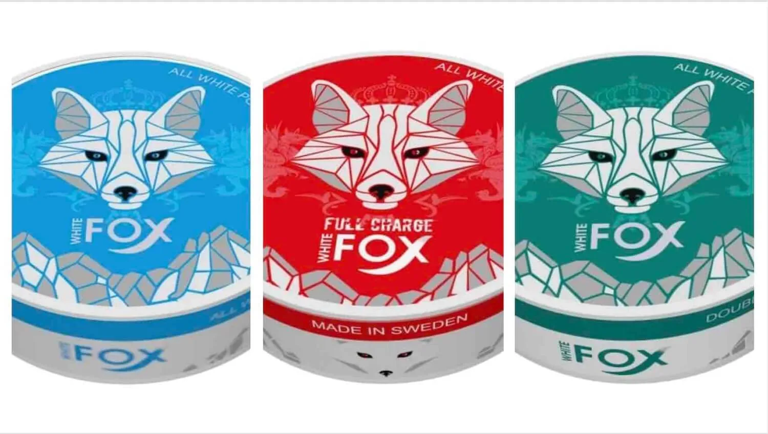 White Fox Snus Mejor marca sueca snus Snusforsale