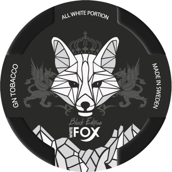 white fox preto