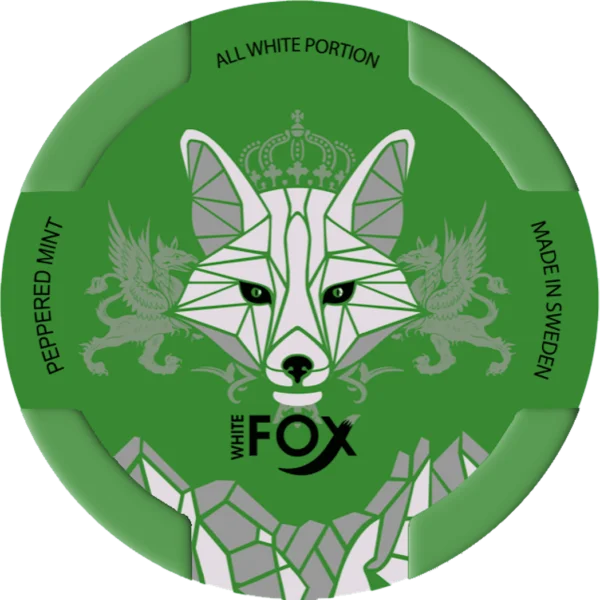white fox peppered mint