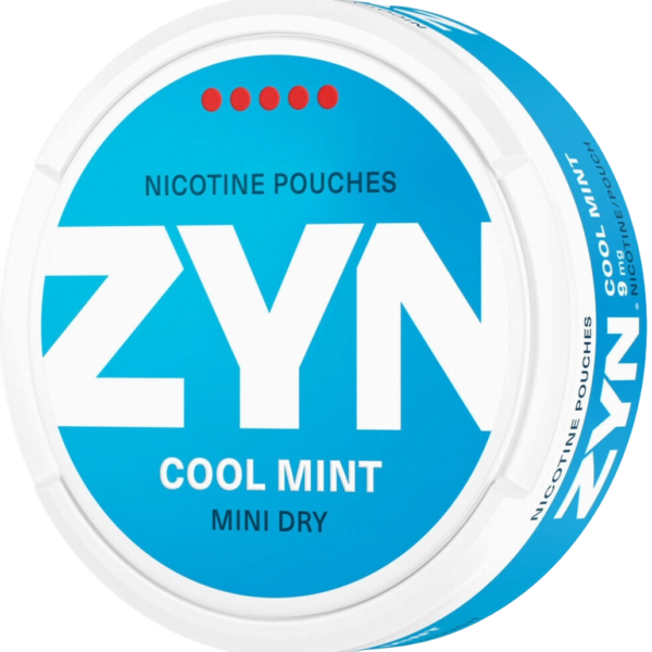 zyn mini cool mint super strong derecha