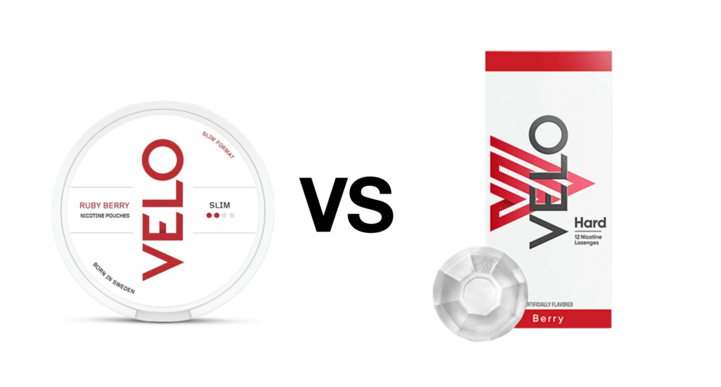 Velo nicotine pouch vs velo lozenges