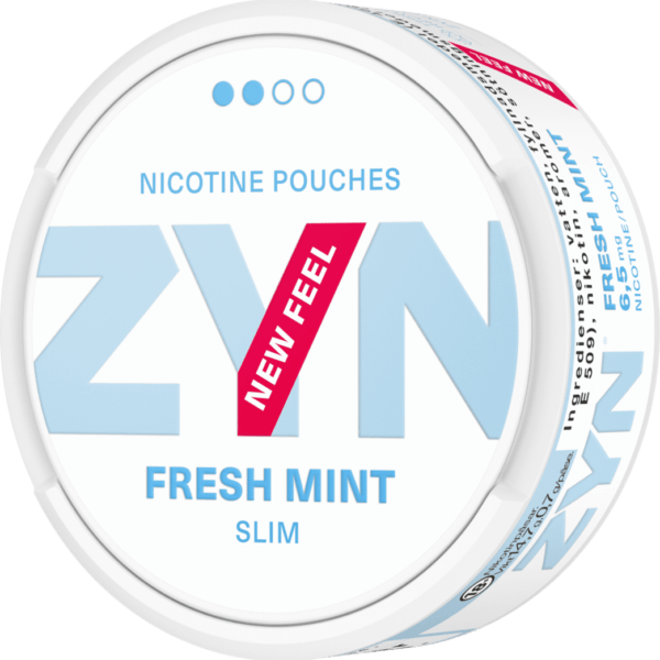 ZYN Slim Fresh Mint Novo sentimento
