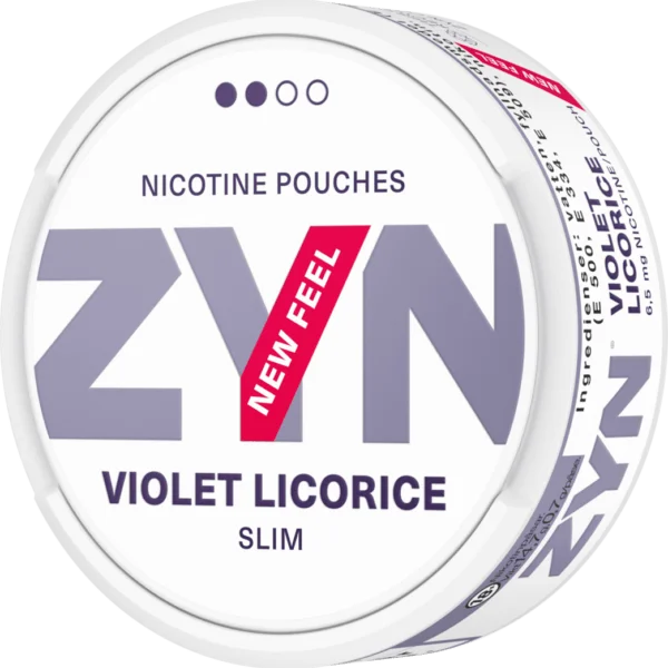 ZYN Slim Violet Licorice New Feel