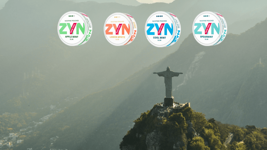 ZYN snus and nicotine pouches brazil