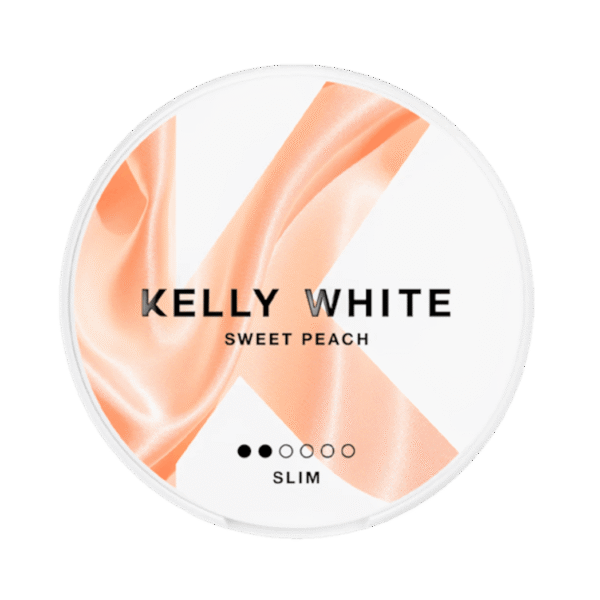 kelly white sweet peach slim 2 front