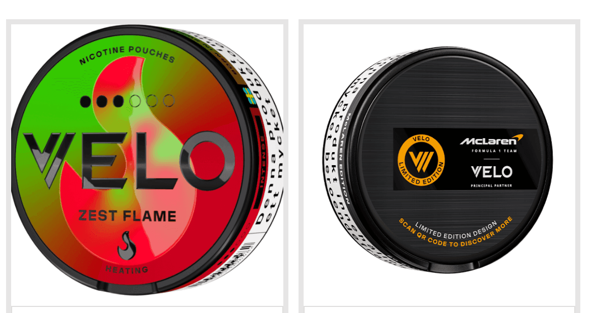VELO flavors, all nicotine pouches in stock - Buy online
