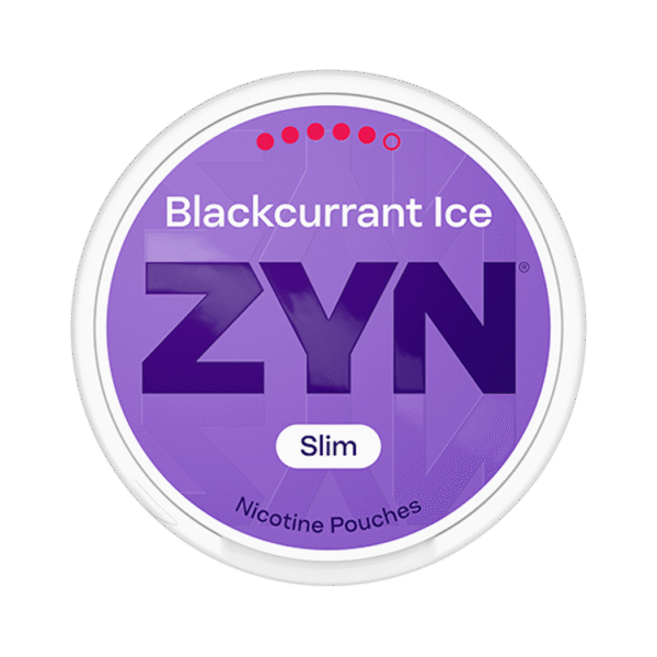 zyn blackcurrant ice slim s5