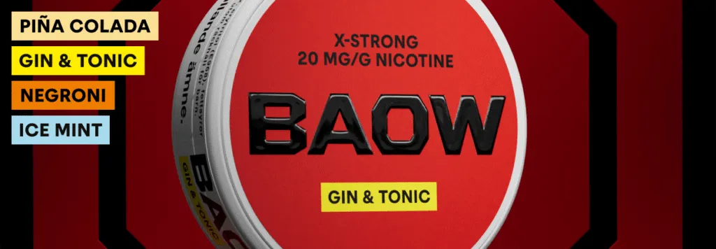 baow nicotine pouch from sweden