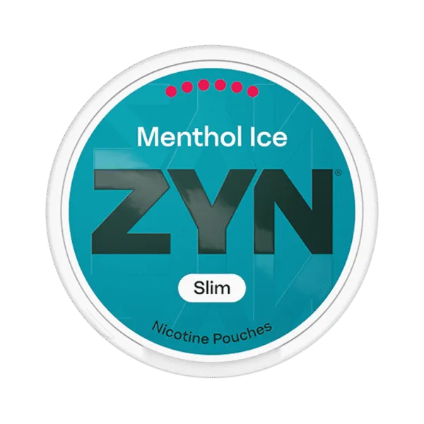 zyn menthol ice slim s6