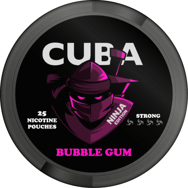 Permen karet cuba bagian depan