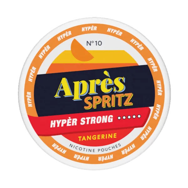 Après n°10 Spritz à la mandarine hyper fort