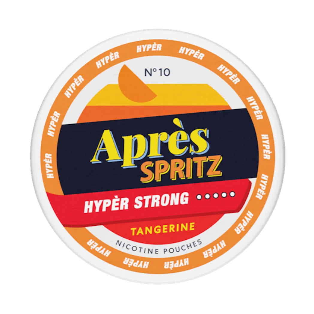 apres no10 tangerine spritz hyper strong