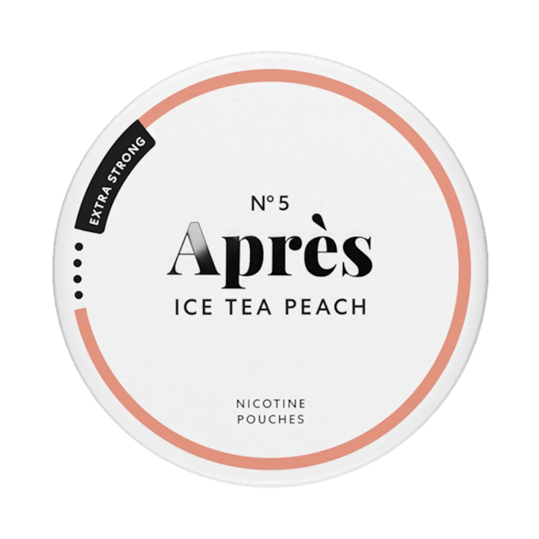 apres no5 ice tea peach extra strong