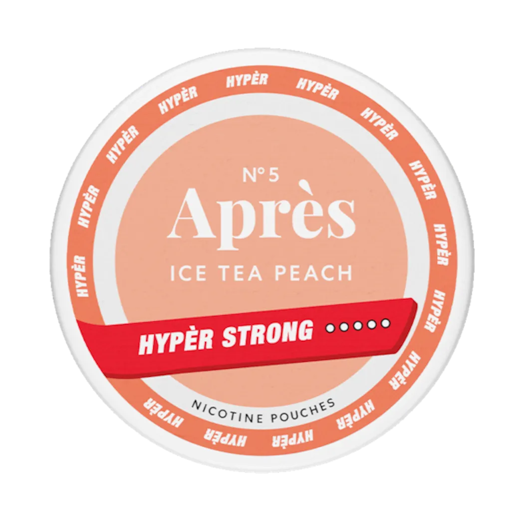apres no5 ice tea peach hyper strong