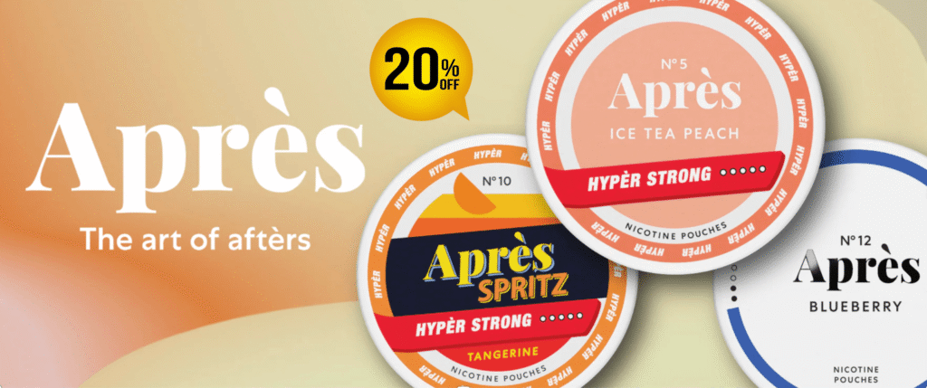 apres pouches from sweden