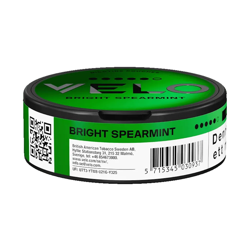 british american tobacco sweden ab VELO Bright Spearmint Slim 14 mg